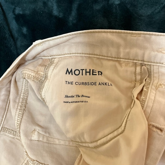 NWT MOTHER The Curbside Ankle Jeans in Dawn - Picture 10 of 10